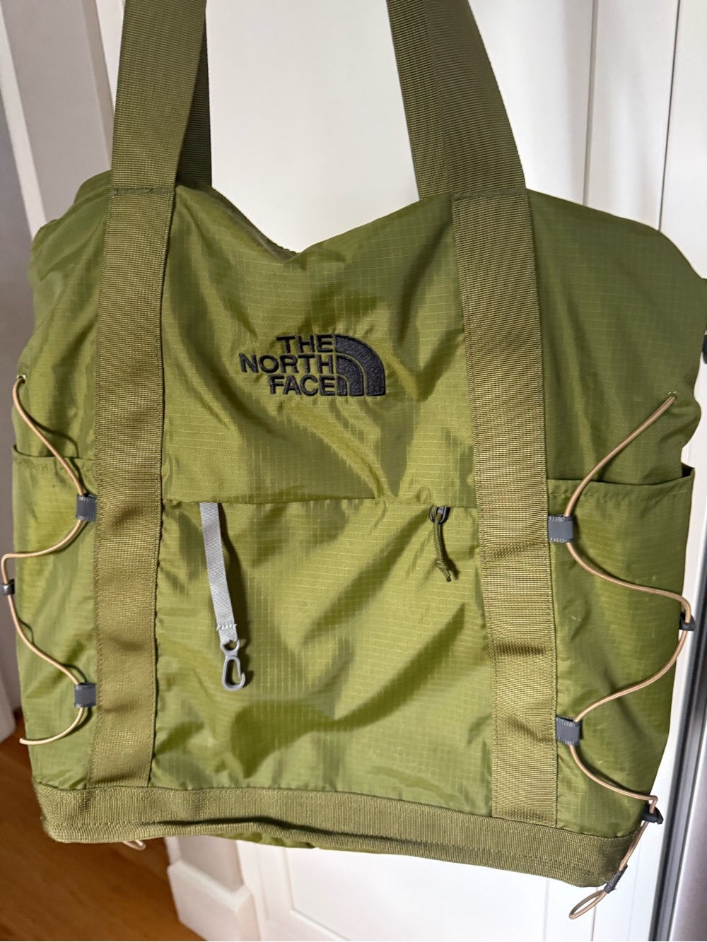 The North Face Olive Green Duffel Tote - Picture 2 of 6
